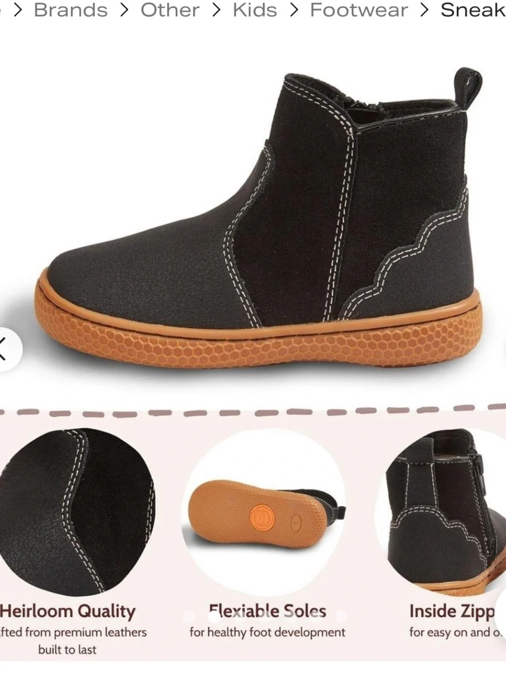 NWT Livie & Luca SPARK Ankle Boot | Black - size 12